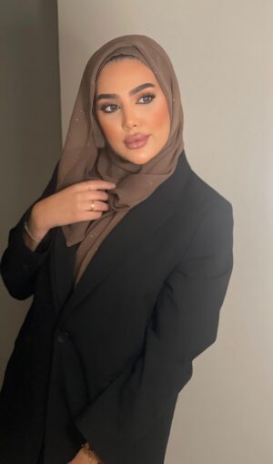 حجاب العباية ( بني ) - ABAYA HIJAB